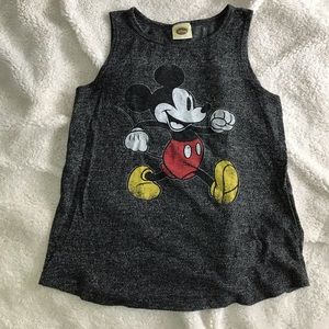 DISNEY Mickey Mouse Tank Top in heathered grey S